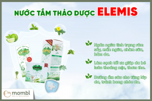 Công dụng nước tắm thảo dược Elemis cho bé