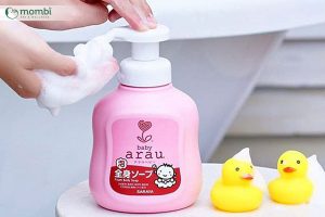 Sữa tắm Arau Baby Foam Body Soap lành tính với da trẻ sơ sinh 