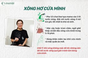 Xông hơi vùng kín